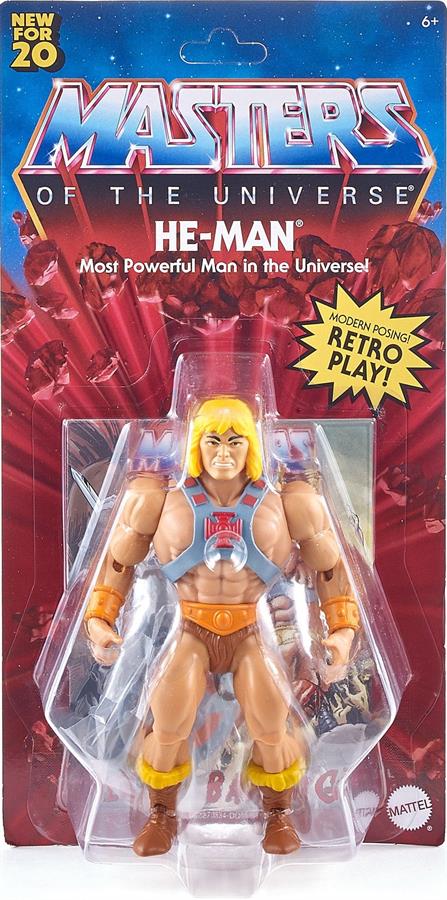 MASTERS OF THE UNIVERSE HE-MAN RETRO PLAY ORIGINS