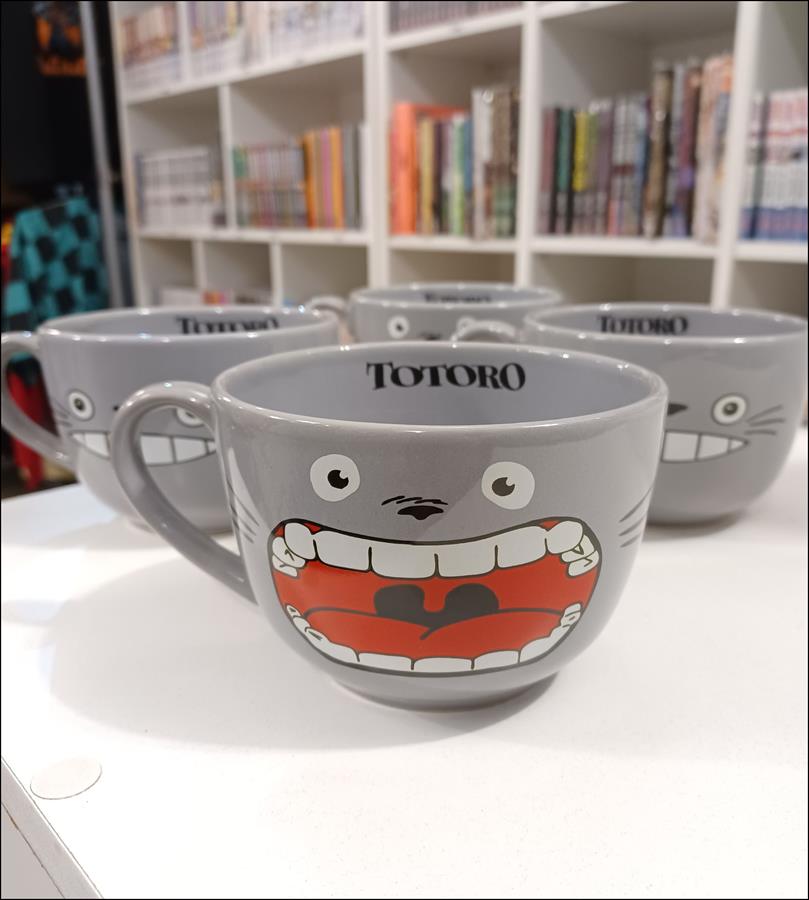 TAZON TAZA DE TOTORO BOCA ABIERTA (7,5CM ALTO X 11,5CM DIAMETRO)