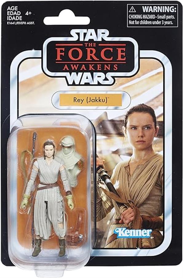 STAR WARS THE FORCE AWAKENS REY (JAKKU) 3,75" KENNER