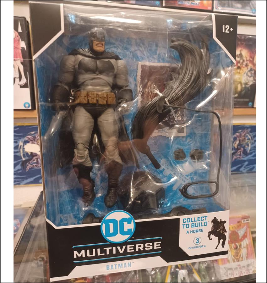 BATMAN: THE DARK KNIGHT RETURNS 7 PULGADAS MCFARLANE DC MULTIVERSE BUILD A HORSE BAF