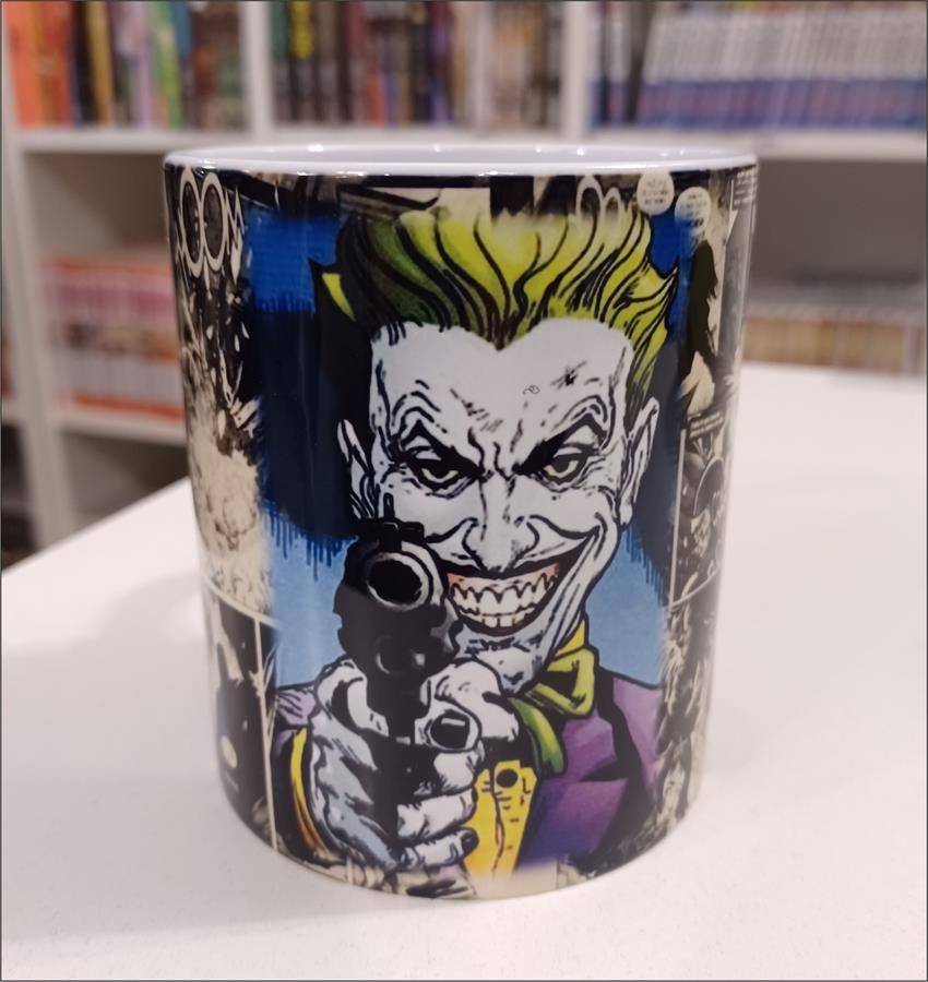 TAZA RECTA JOKER CERAMICA (9,7CM ALTO X 8,5CM DIAM.)