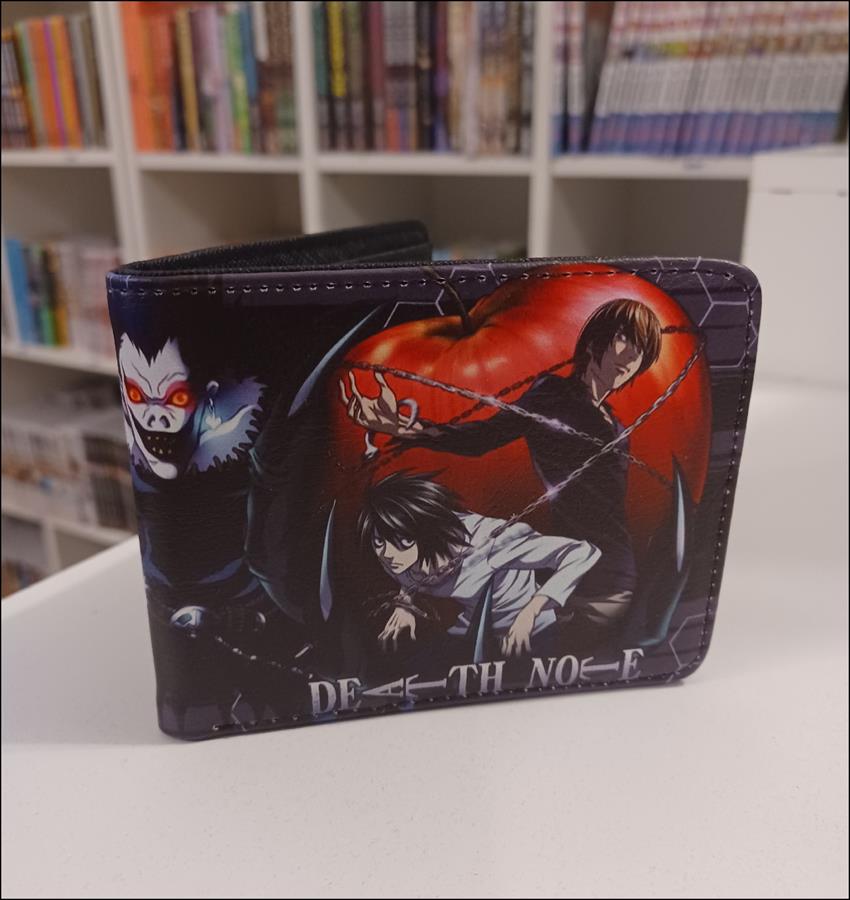 BILLETERA PVC / SIMIL CUERO DEATH NOTE IMPORTADA