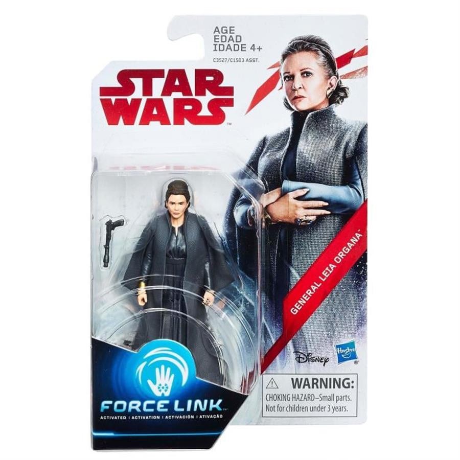 STAR WARS GENERAL LEIA ORGANA FORCE LINK HASBRO 3,75"