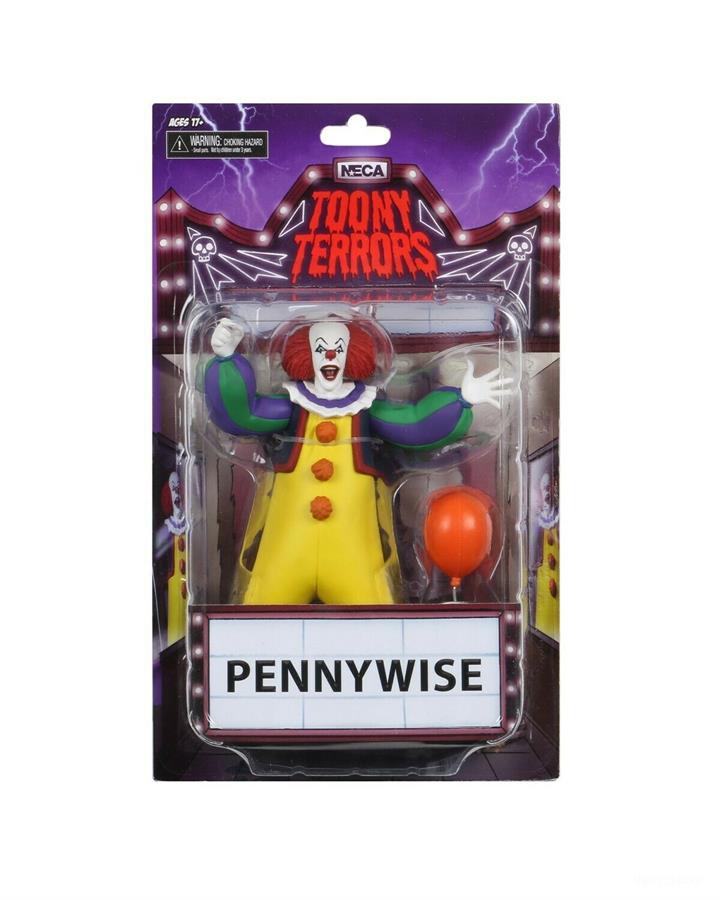 TOONY TERRORS NECA PENNYWISE IT 1990