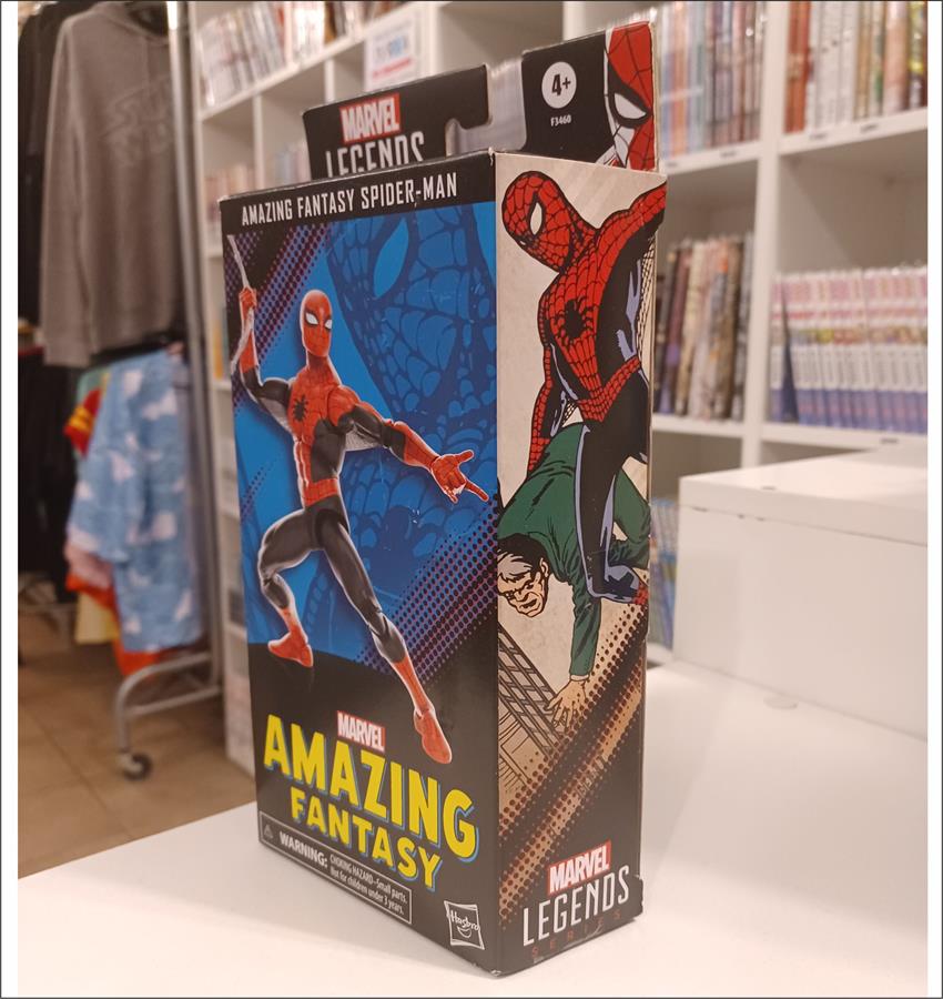 MARVEL LEGENDS AMAZING FANTASY SPIDERMAN 6" HASBRO
