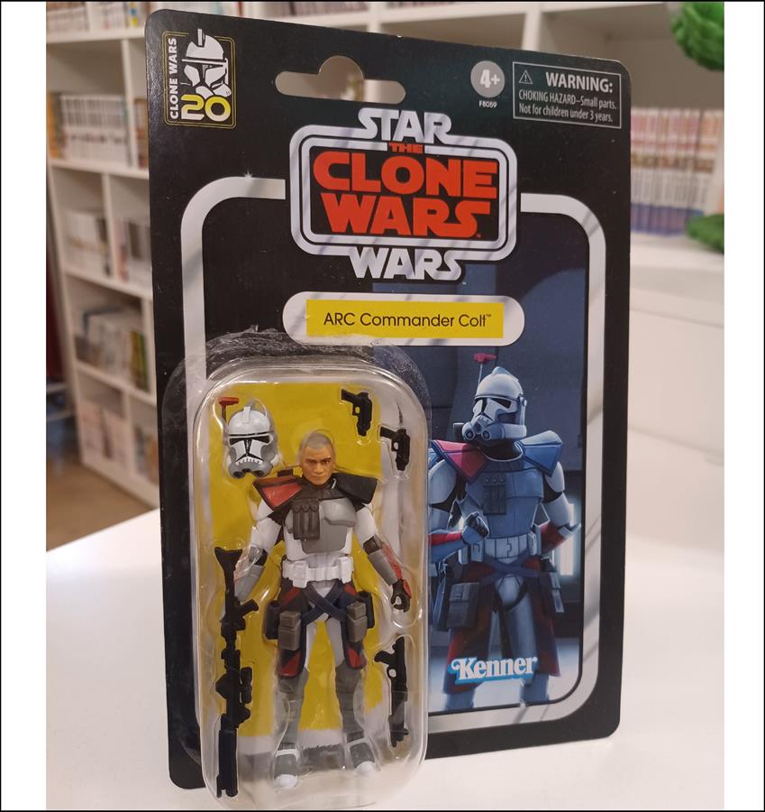 ARC- COMMANDER COLT 3 3/4" STAR WARS KENNER HASBRO CLONE WARS