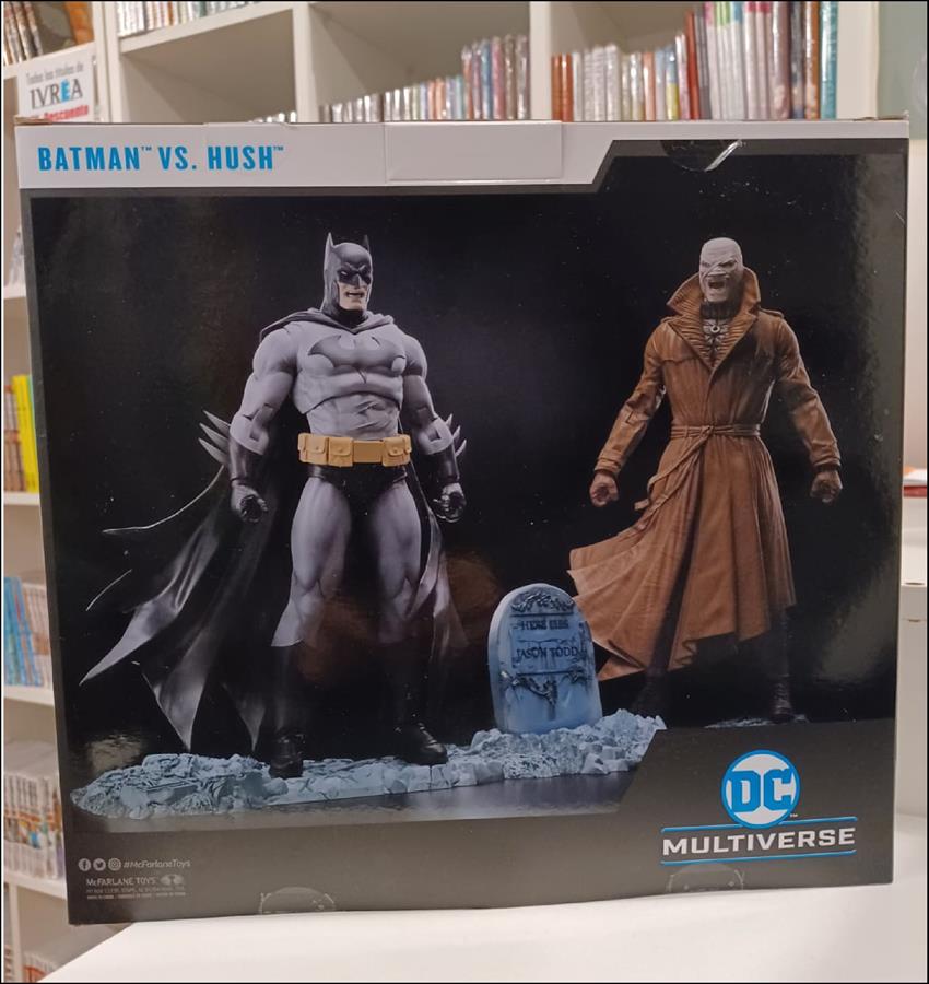 BATMAN VS HUSH 7" DC MULTIVERSE MCFARLANEPACK X 2 FIGURAS