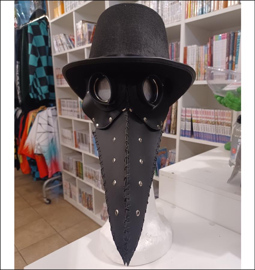 MASCARA DE DR. PESTE (SIN SOMBRERO, OPCIONAL)