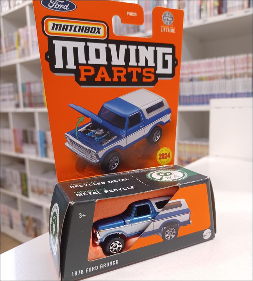 MATCHBOX MOVING PARTS 1978 FORD BRONCO ESCALA 1:64 (2024)