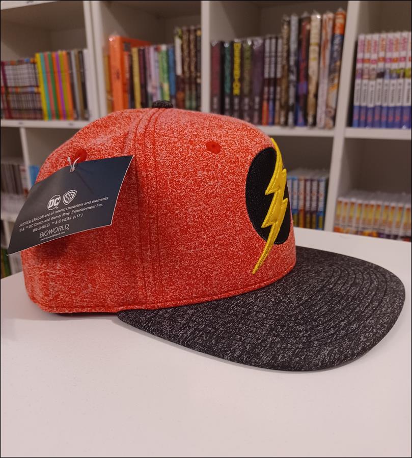 GORRA TELA FLASH BORDADA ORIGINAL DC