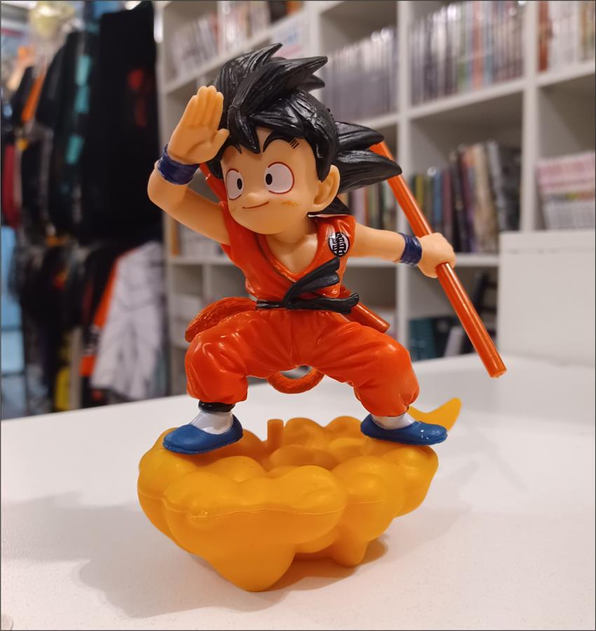 FIGURA DRAGON BALL GOKU EN NUBE 14 CM SIN CAJA V2
