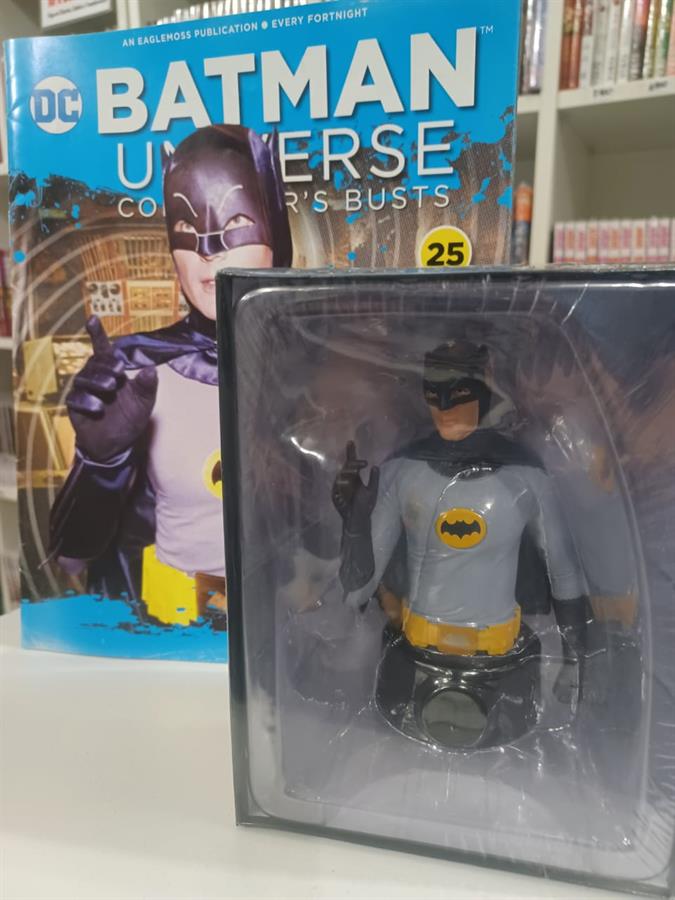 BUSTO BATMAN EAGLEMOSS NUEVO SELLADO CON FASCICULO EXCELENTE ESTADO