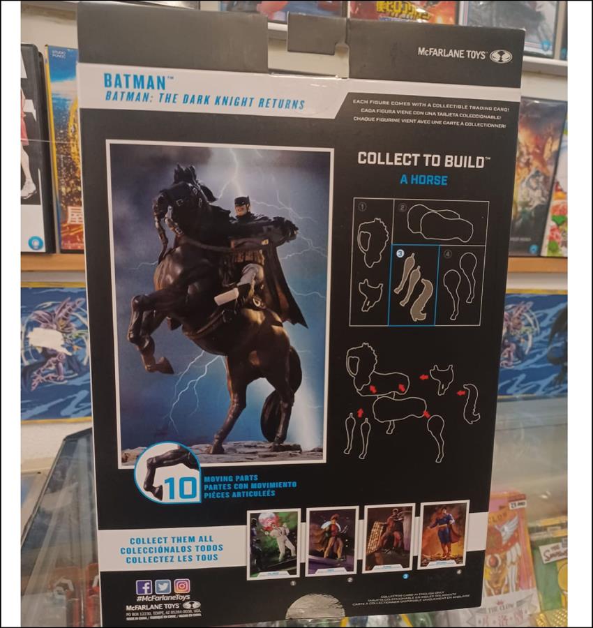 BATMAN: THE DARK KNIGHT RETURNS 7 PULGADAS MCFARLANE DC MULTIVERSE BUILD A HORSE BAF
