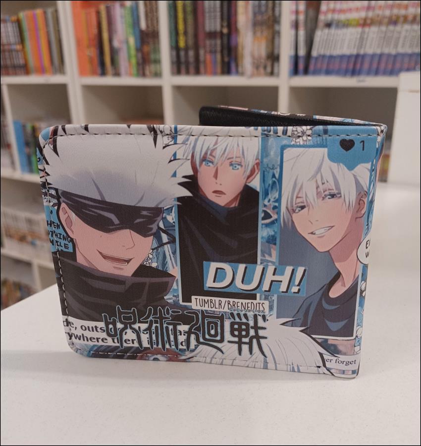 BILLETERA PVC / SIMIL CUERO JUJUTSU KAISEN IMPORTADA