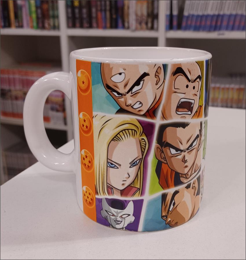 TAZA RECTA DRAGON BALL Z CERAMICA (9,7CM ALTO X 8,5CM DIAM.)