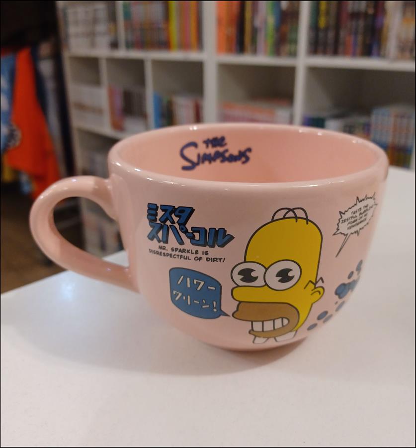 TAZON TAZA LOS SIMPSONS MR. CHISPA (7,5CM ALTO X 11,5CM DIAMETRO) CERAMICA