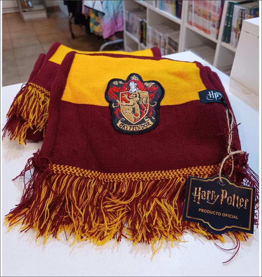 BUFANDA GRYFFINDOR ADULTO LICENCIA OFICIAL HARRY POTTER