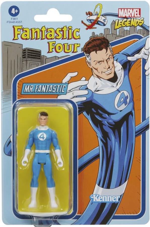MARVEL LEGENDS RETRO MR FANTASTIC KENNER HASBRO 3,75"