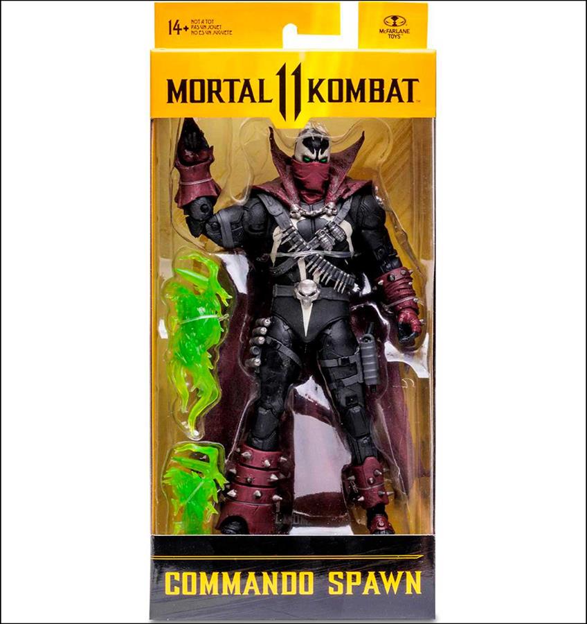 COMMANDO SPAWN MORTAL KOMBAT 11 MCFARLANE 7 PULGADAS