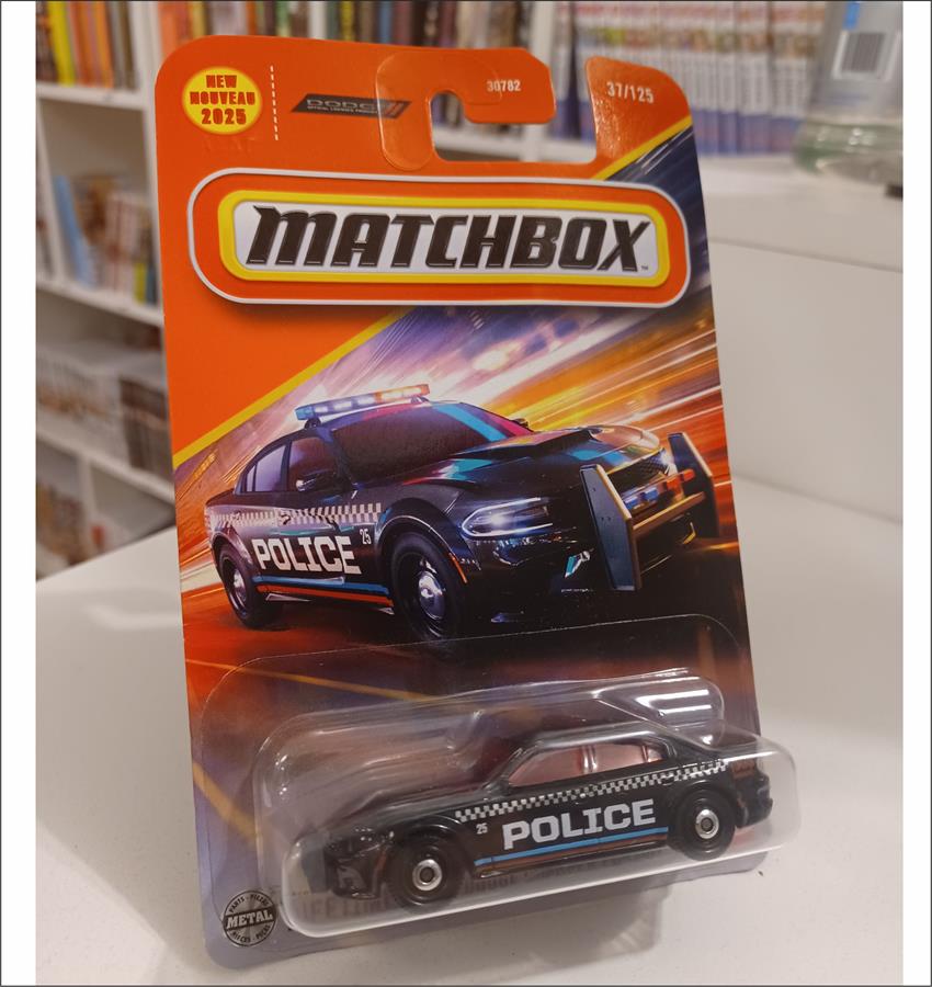 MATCHBOX 2023 DODGE CHARGER PURSUIT POLICE