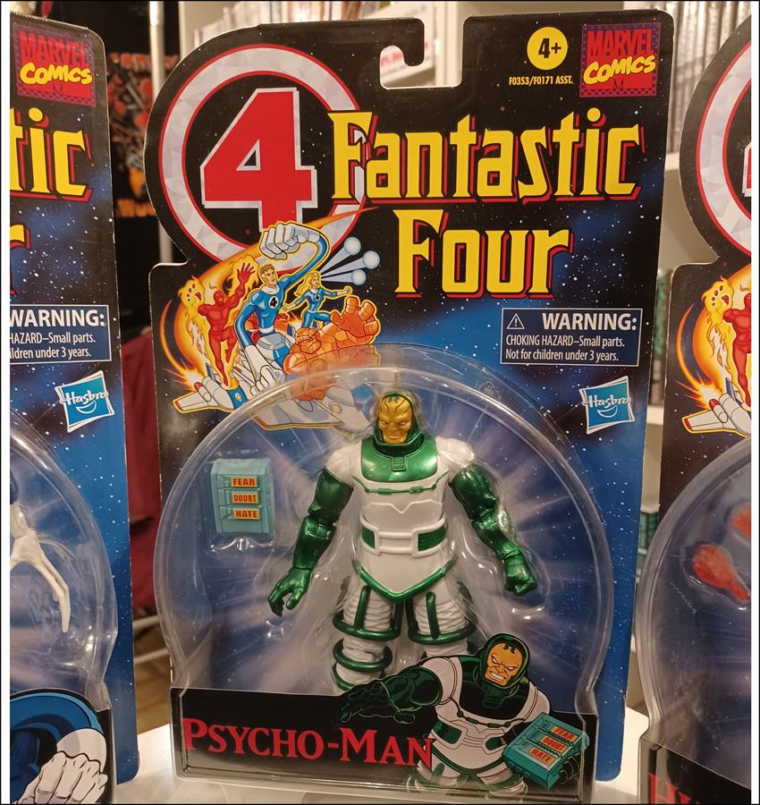 FANTASTIC FOUR PSYCHO-MAN (4 FANTASTICOS PSYCHO-MAN) HASBRO 6"