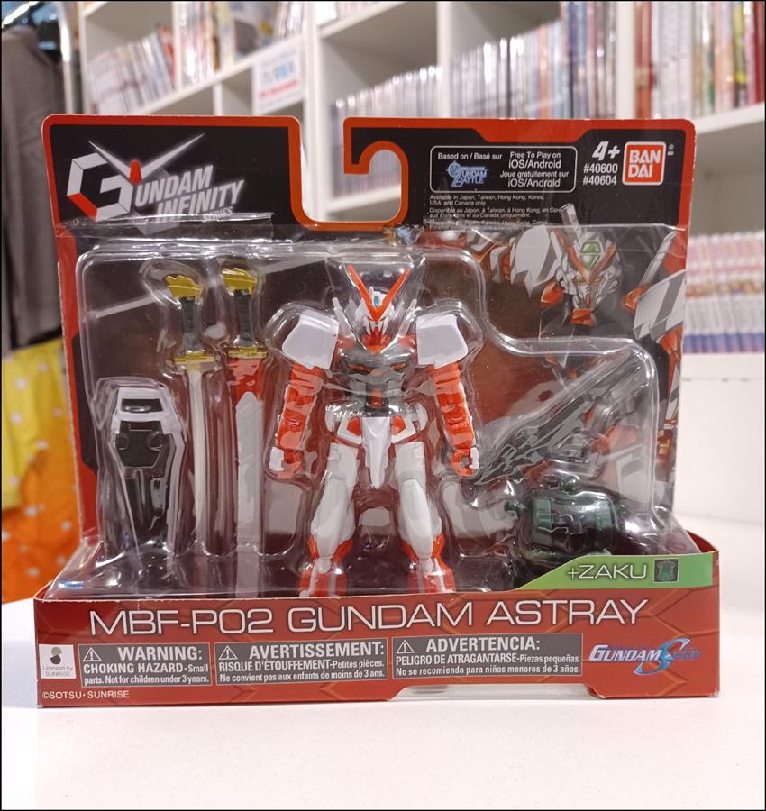 GUNDAM INFINITY SERIES MBF-PO2 +ZAKU (11,4 cm) 2021