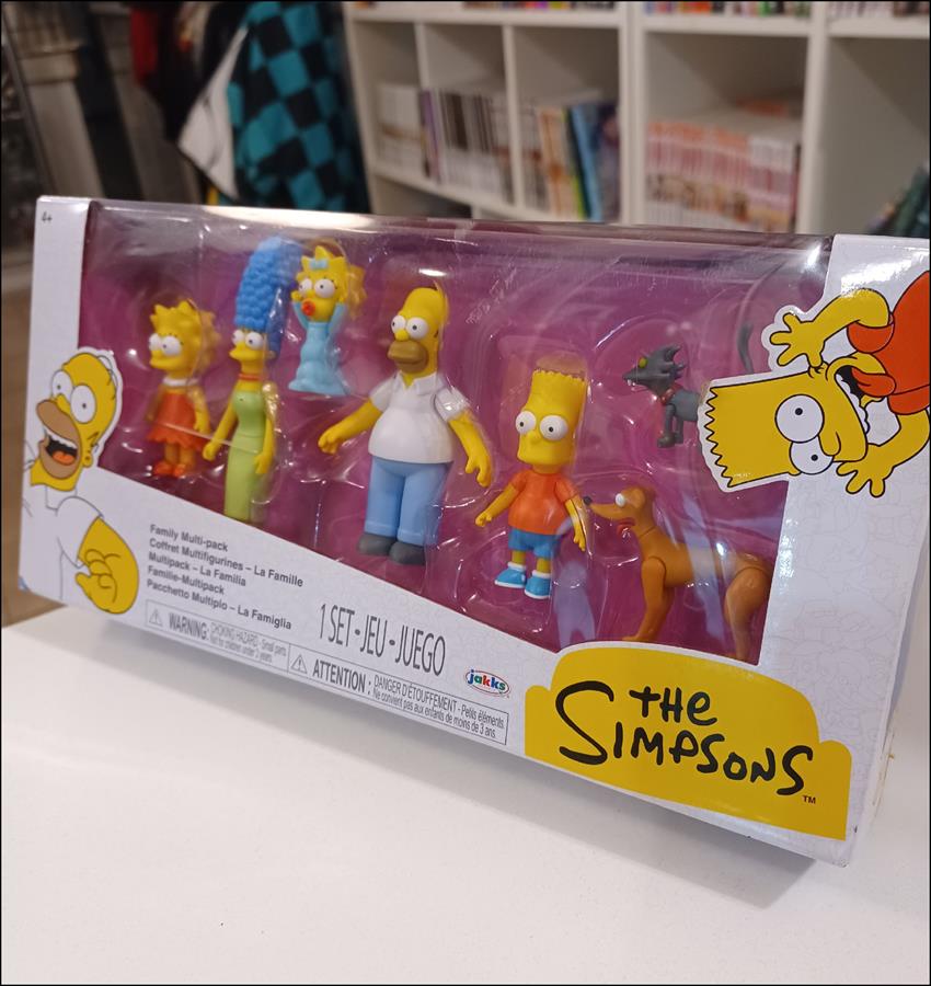 THE SIMPSONS MULTI PACK LA FAMILIA 7CM jakks pacific