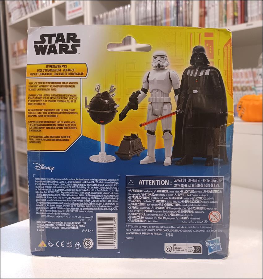 STAR WARS EPIC HERO DARTH VADER / STORMTROOPER 3 3/4" DISNEY HASBRO