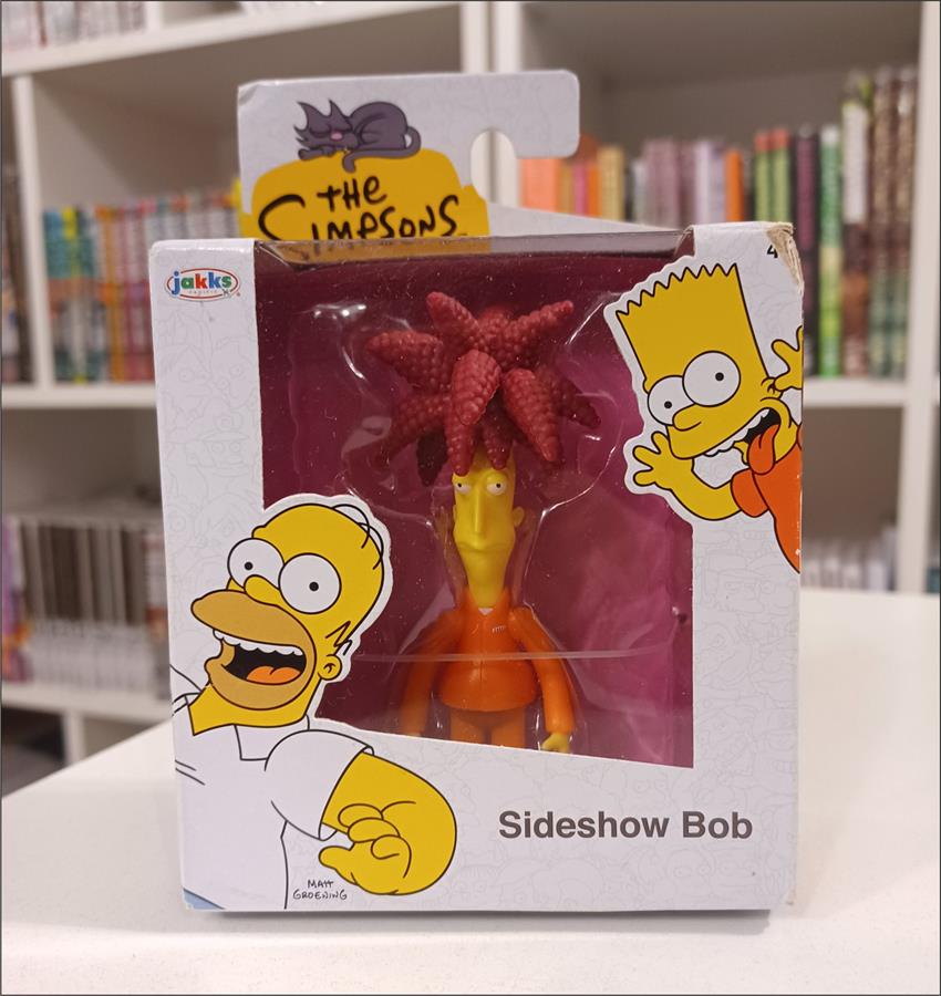 Jakks Pacific Action Los Simpsons Sideshow Bob (Bob Patiño) 2024 (2,5" pulgadas)
