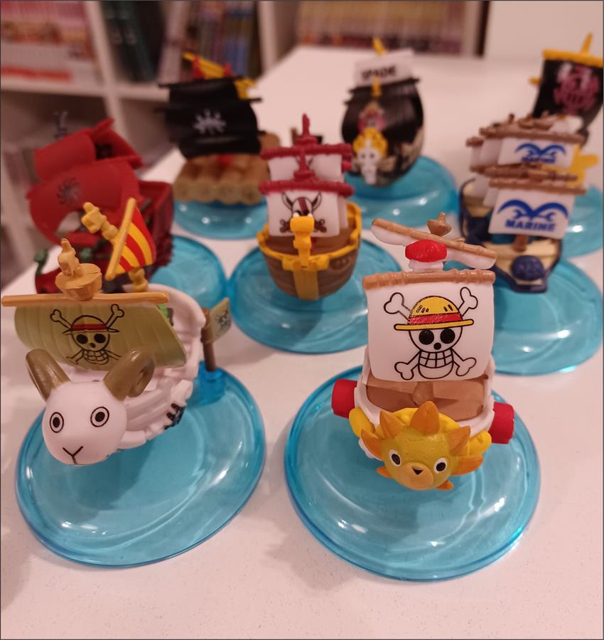 BARCOS ONE PIECE 7CM (PRECIO POR UNIDAD)