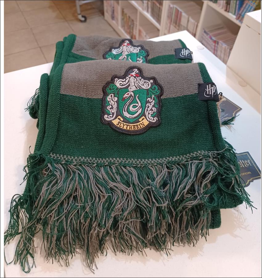 BUFANDA SLYTHERIN ADULTO LICENCIA OFICIAL HARRY POTTER