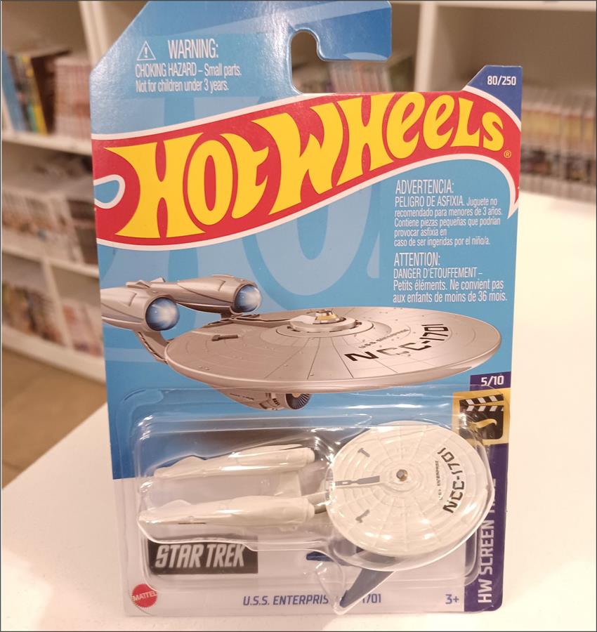 NAVE ENTERPRISE NCC-1701 HW-SCREEN TIME HOTWHEELS STAR TREK