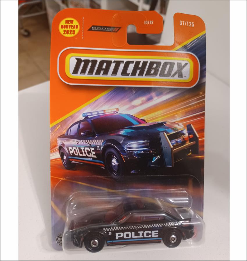 MATCHBOX 2023 DODGE CHARGER PURSUIT POLICE