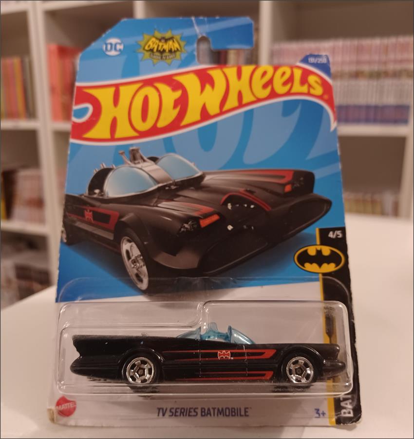 HOTWHEELS BATMAN 4/5 BATIMOBILE TV SERIES BATIMOVIL