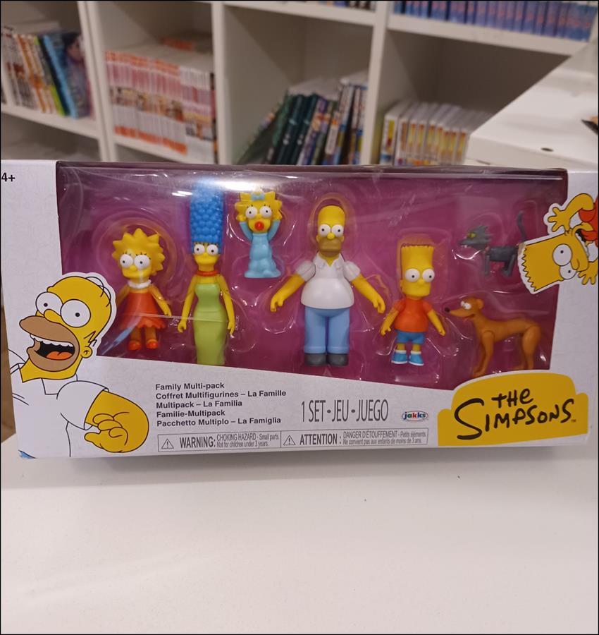 THE SIMPSONS MULTI PACK LA FAMILIA 7CM jakks pacific