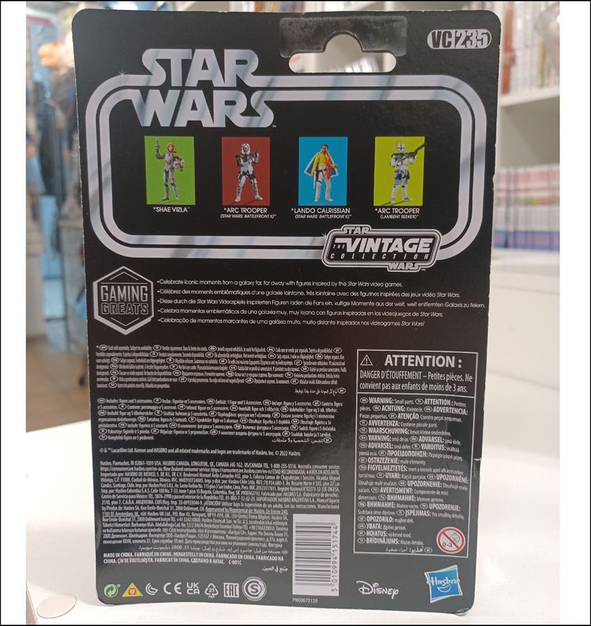 ARC TROOPER STAR WARS BATTLEFRONT II KENNER HASBRO 3 3/4"