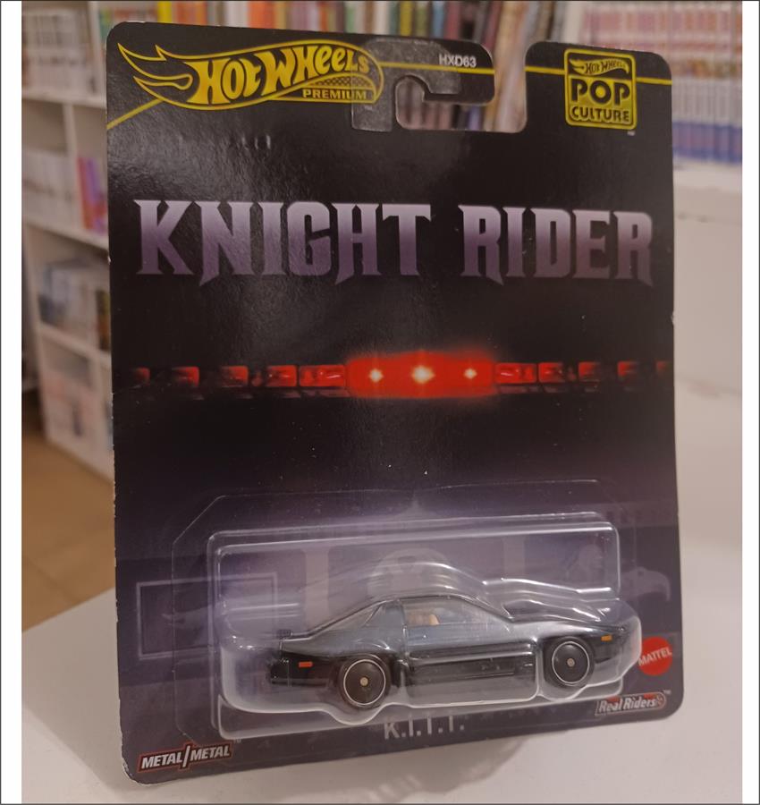 Hotwheels Premium Knight Rider K.I.T.T. 2024 KITT CULTURA POP. REAL RIDERS