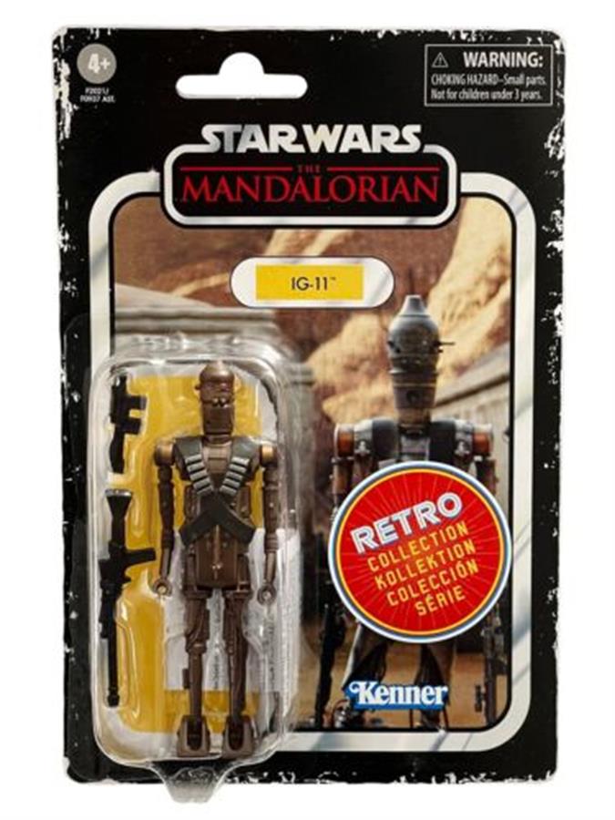 STAR WARS THE MANDALORIAN IG-11 RETRO COLLECTION KENNER