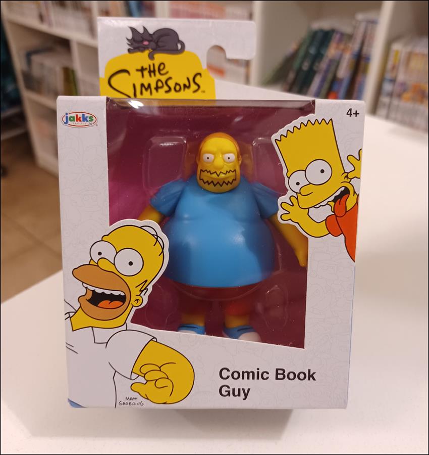 Jakks Pacific Action Los Simpsons Comic Book Guy (2,5" pulgadas) 7cm