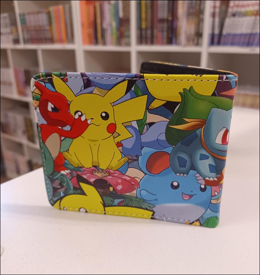 BILLETERA PVC / SIMIL CUERO POKEMON IMPORTADA