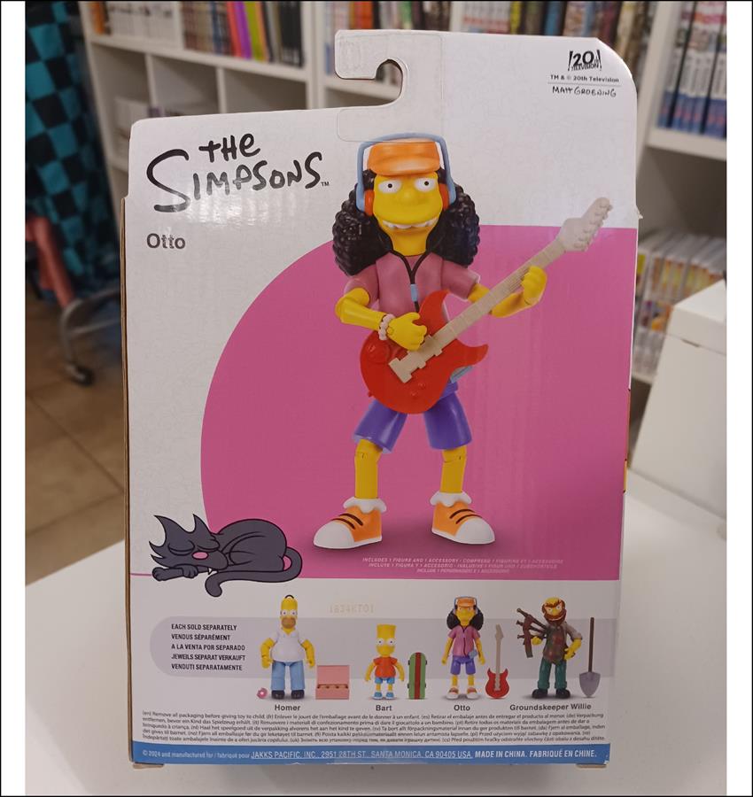 Jakks Pacific Action Los Simpsons Otto (5" pulgadas) 13cm
