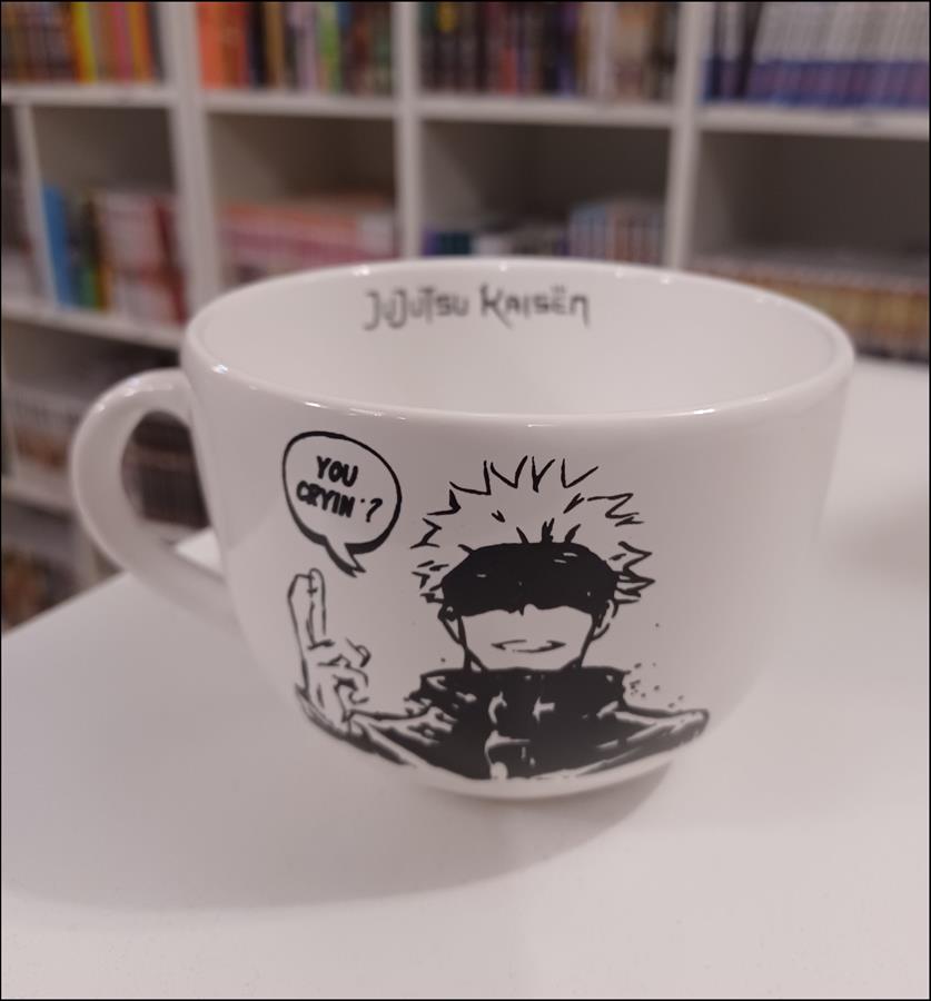 TAZON TAZA DE JUJUTSU KAISEN (7,5CM ALTO X 11,5CM DIAMETRO) CERAMICA