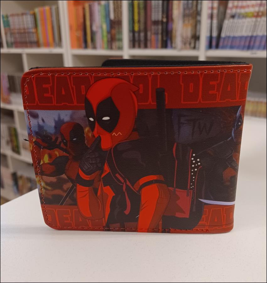 BILLETERA PVC / SIMIL CUERO DEADPOOL IMPORTADA