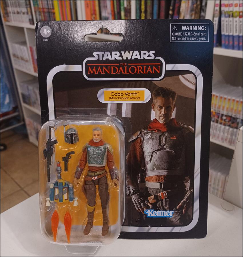 STAR WARS THE MANDALORIAN COBB VANTH 3 3/4" hasbro disney