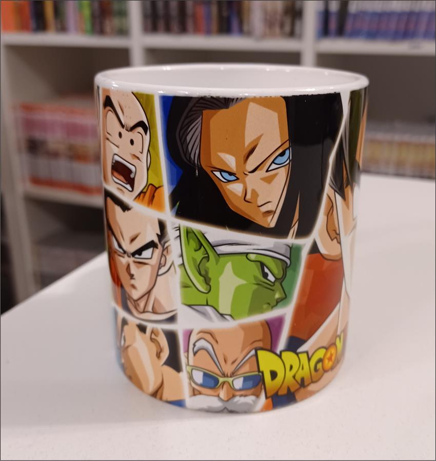 TAZA RECTA DRAGON BALL Z CERAMICA (9,7CM ALTO X 8,5CM DIAM.)