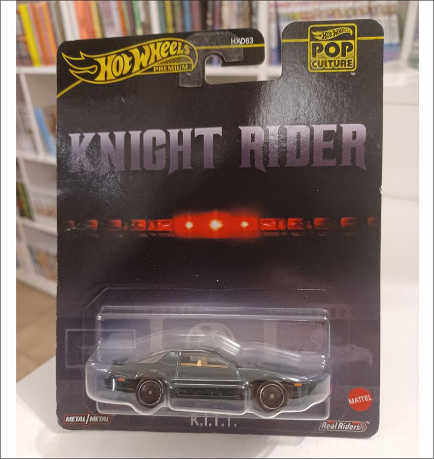 Hotwheels Premium Knight Rider K.I.T.T. 2024 KITT CULTURA POP. REAL RIDERS