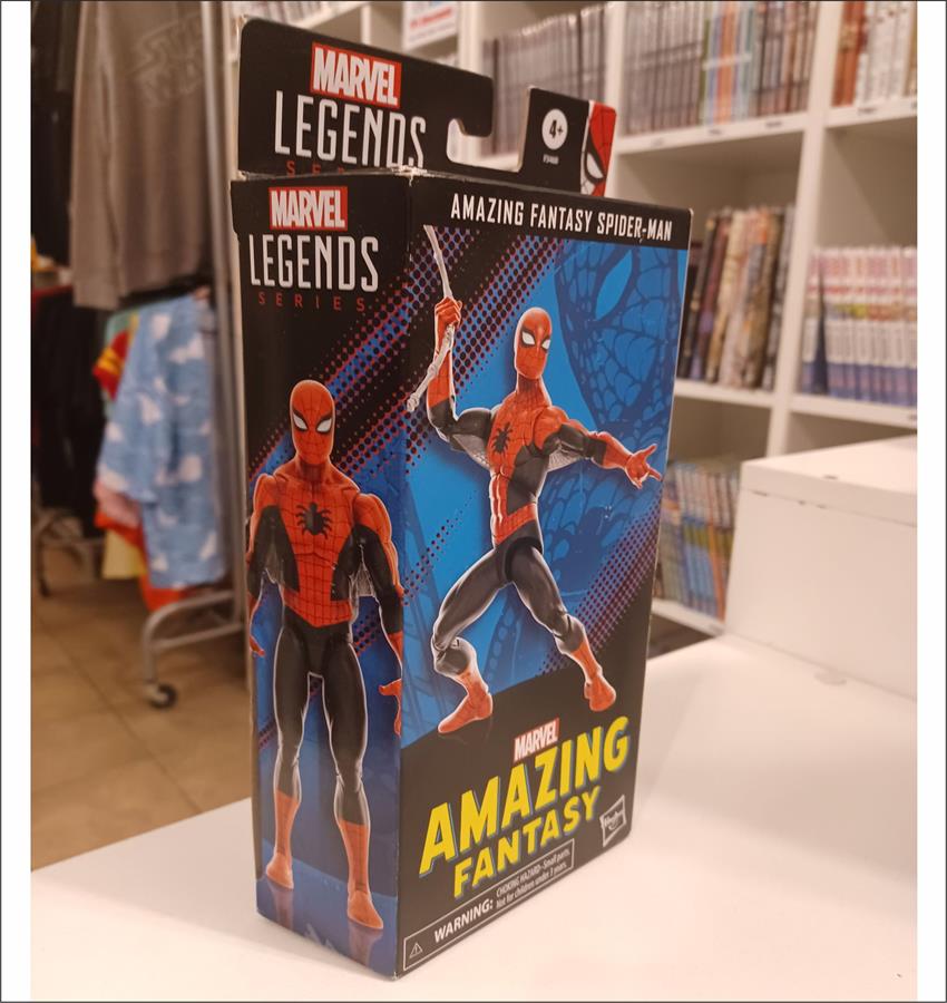 MARVEL LEGENDS AMAZING FANTASY SPIDERMAN 6" HASBRO