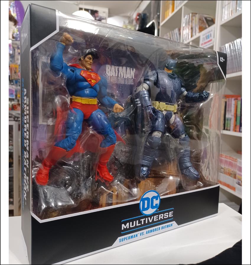 DC Multiverse Superman vs. Armored Batman McFarlane Toys 7"